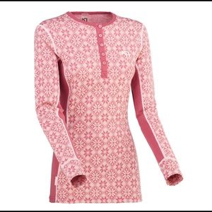 Kari Traa Merino Wool Baselayer ROSE